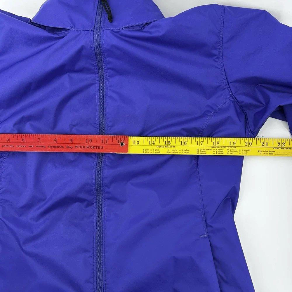 Cabela's 4Most Repel Womens Medium Rain Windbreaker‎ Jacket Hood Purple Gorpcore